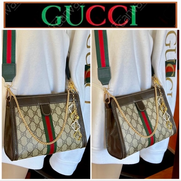 🚫SOLD🚫Gucci Ophidia GorG FAB Rare Smaller Size 9” FABULOUS EUC ♥️♥️ - Picture 4 of 16